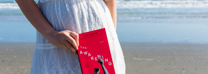 Close up of The Awakening on Galveston Beach.